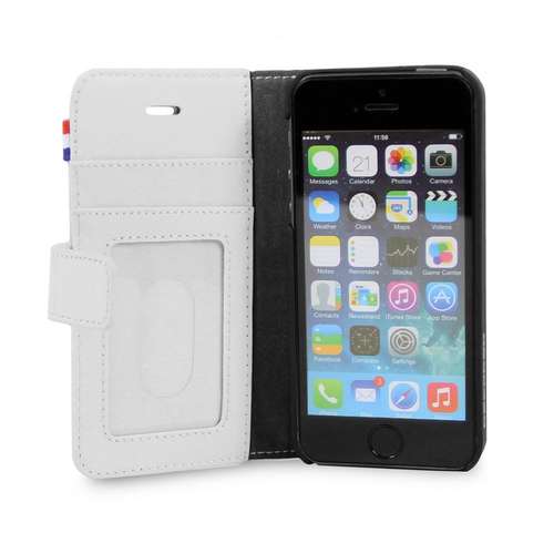Decoded case iphone 6 leather flip white