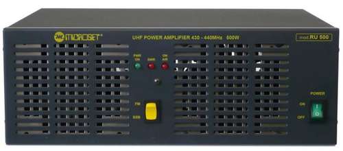 Microset ru-500 500w solid-state amp uhf band 430-440 mhz