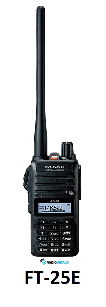 COMING SOON - Yaesu FT-25E 2m Mono Band FT Handheld