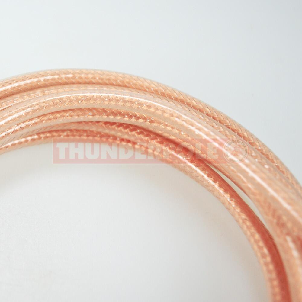 3.65m Thunderpole PL259 Low Loss Clear Coax Cable for CB and Ham Radio – Radioworld UK