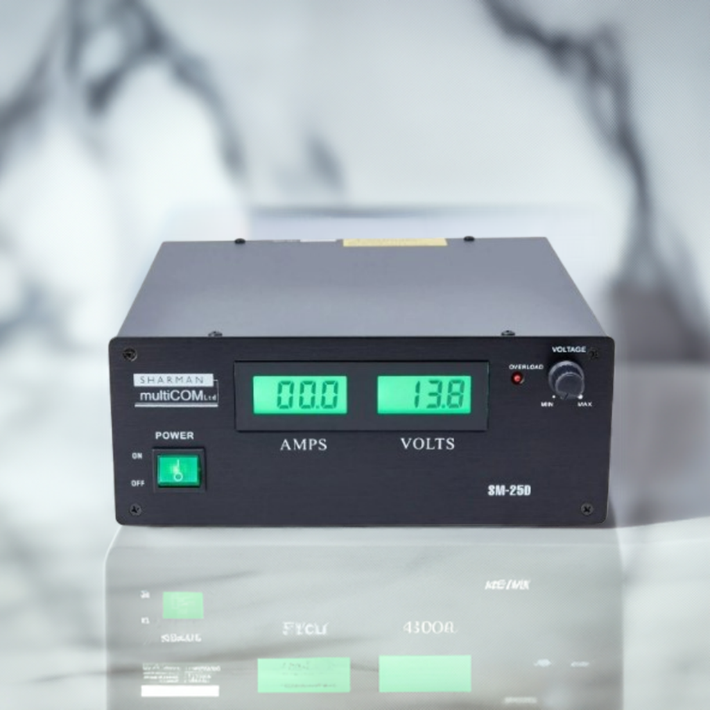 Sharman SM25-D is a high power DC regulated