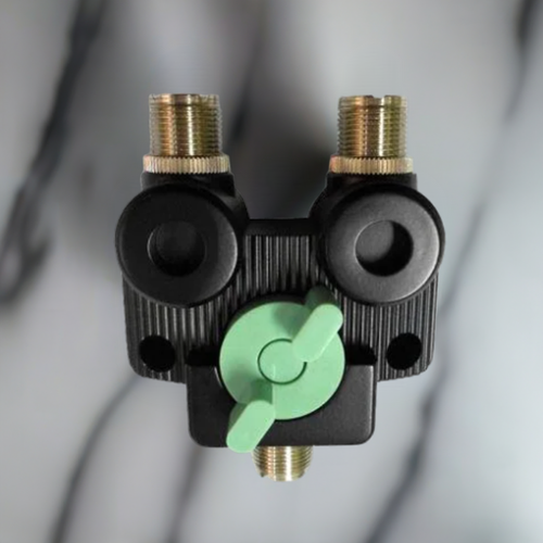 Co-201A 2-way die-cast antenna switch switch offers seamless switching between two positions