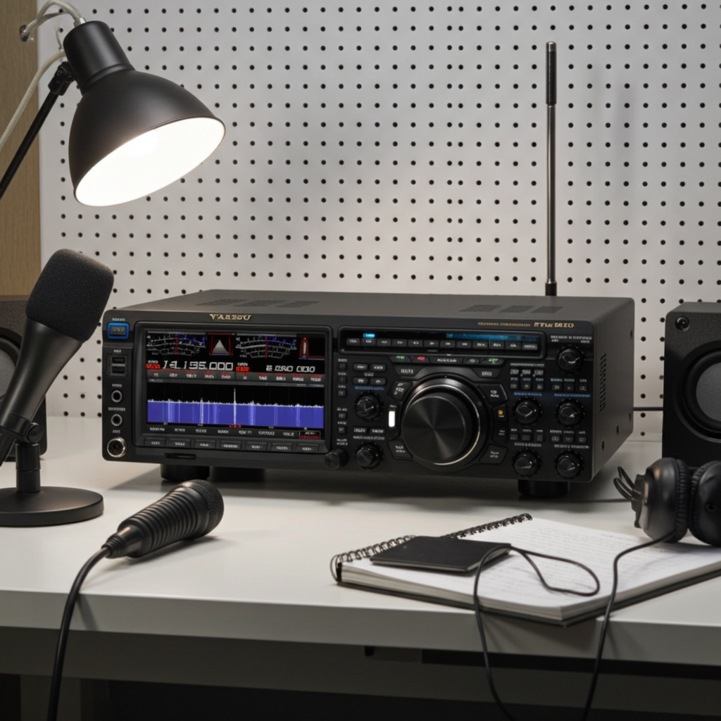 Front panel of Yaesu FTDX101D SDR transceiver – Radioworld UK product