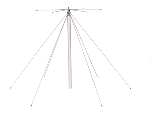 "Comet DS-747PRO discone antenna for 108-900 MHz wideband coverage"