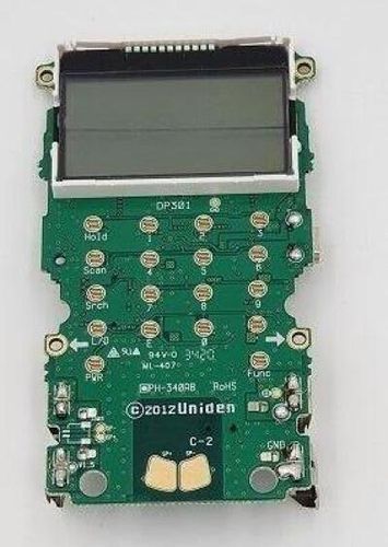 UBC125XLT keypad PCB assembly – Radioworld UK scanner spare part