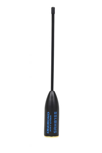 SRH815S antenna for handheld radios – flexible whip design, SMA male connector