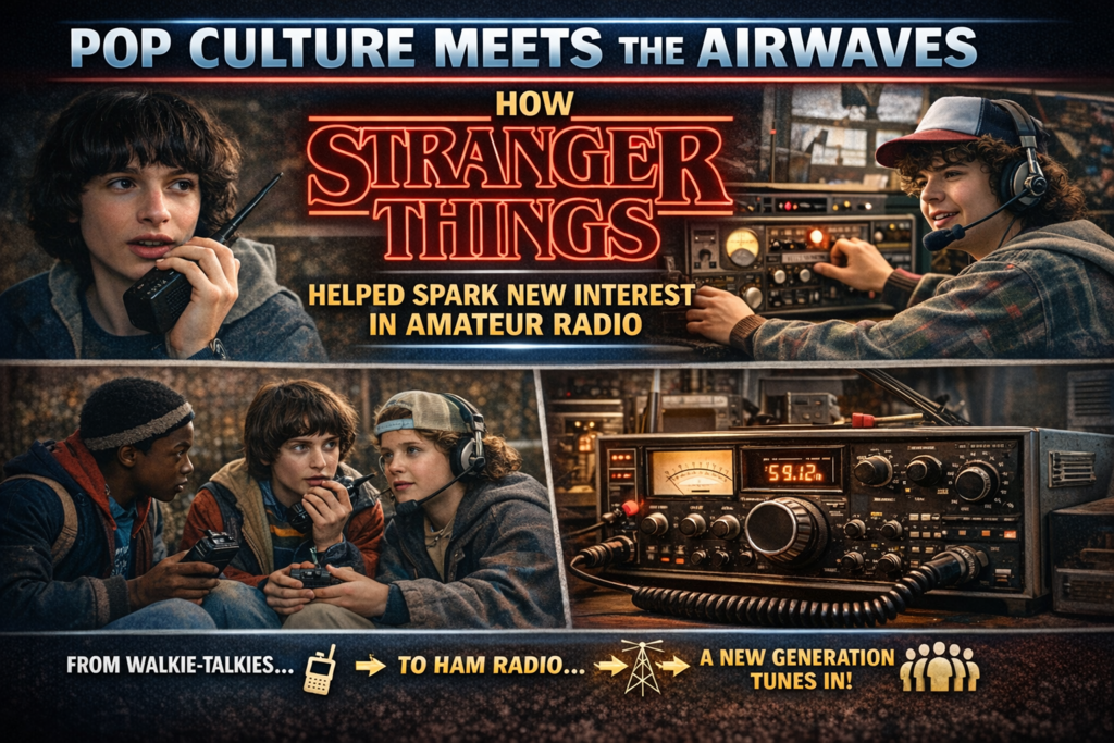 Pop Culture Meets the Airwaves: How Stranger Things Helped Spark New Interest in Amateur Radio