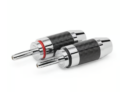 Radioworld UK Carbon Banana Plug Set for Speaker or RF Use