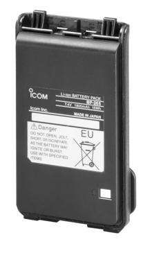Icom bp-265 7.4v,1900mah 2000mah li-ion battery.