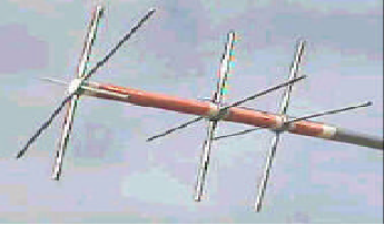 Hf mini beam antenna g4mh-2 two-element 3-band