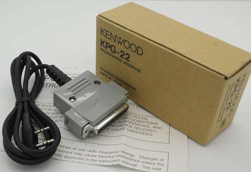 Kenwood kpg-22 programming lead