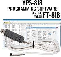 Yaesu ft-818 programming software and usb-62 cable