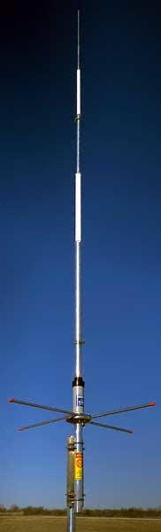 Hustler g7-144 two meter vertical antenna.