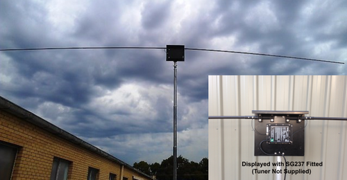 Hdx-8k tuned masthead dipole 8 metre horizontal hf antenna kit - hardware only