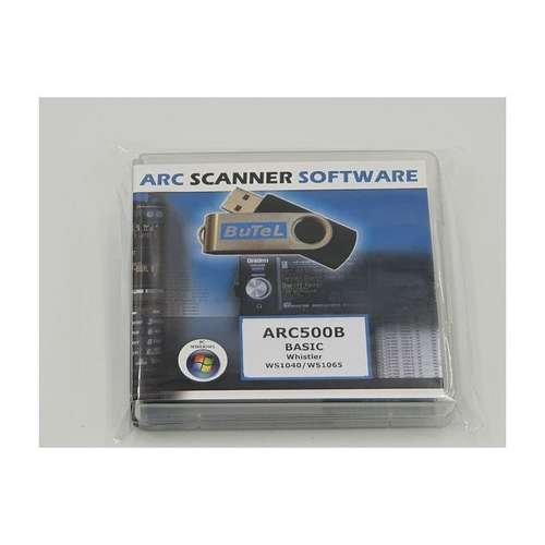 Software arc500 basic for whistler ws1040 and ws1065