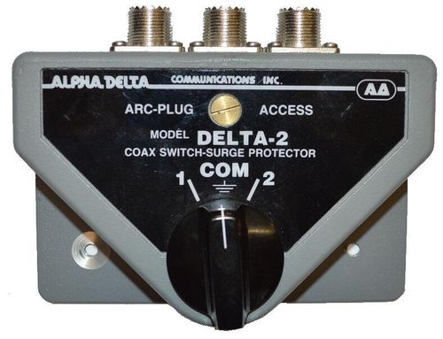 Alpha delta 2b 2 way so-239 coax switch