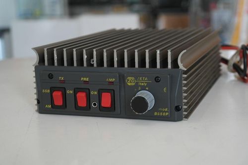 Second hand zetagi b-550p 300w am,fm pep 600w sbb linear amplifier with preamp
