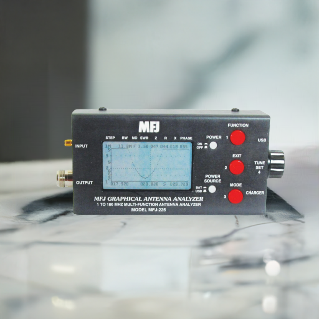 Mfj-225 Antenna analyser 1.8 MHz to 170 MHz 3