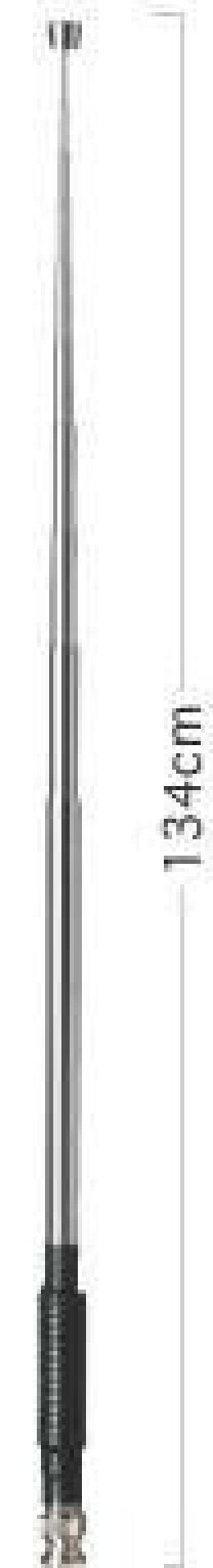 Diamond RH‑205 144 MHz 2 m Telescopic Whip Antenna (BNC‑P)