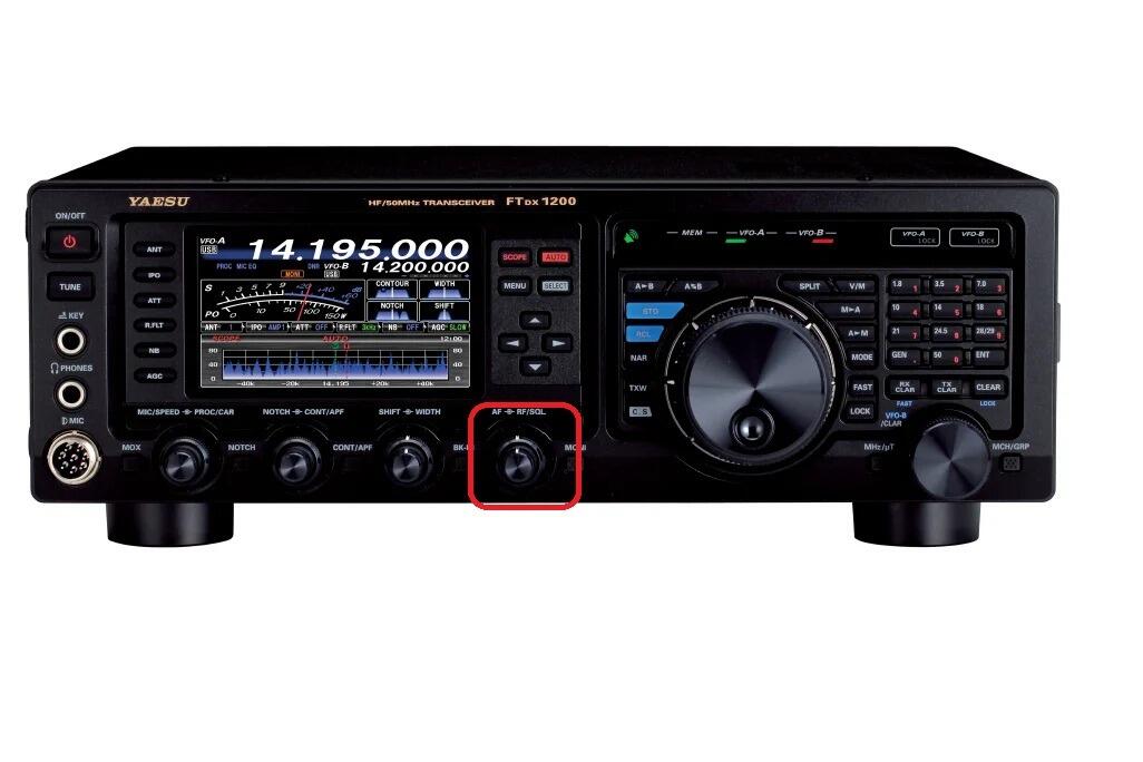 Yaesu J62800152 AF RF/SQL replacement pot for Yaesu FTDX1200 1