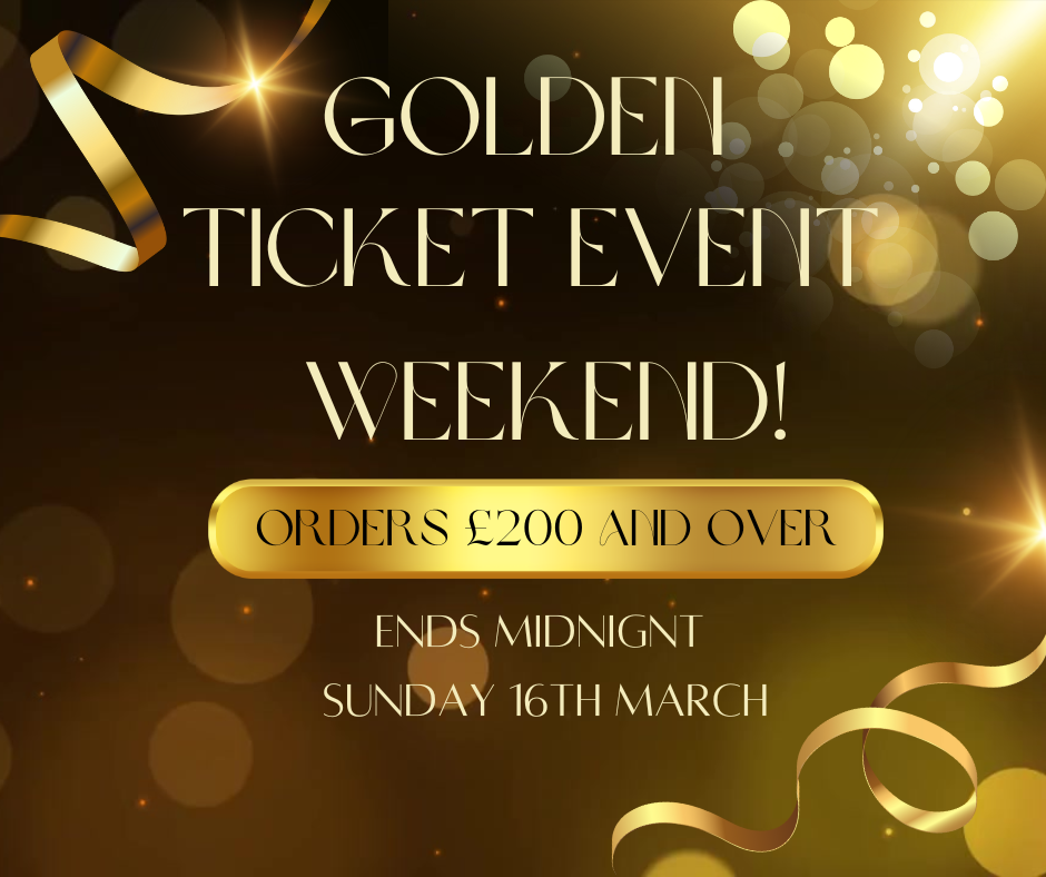 GOLDEN TICKET ONLINE EVENT WEEKEND!