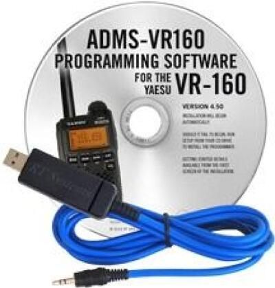 ADMS-VR160 Programming Software and USB-29A for the Yaesu VR-160
