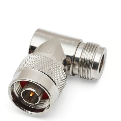 N-Type (Female) to N-Type (Male) Right Angle Adapters.