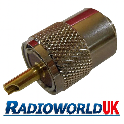 PL-259 Plug for RG-8 Mini Coax – High Quality 7mm Solder Type