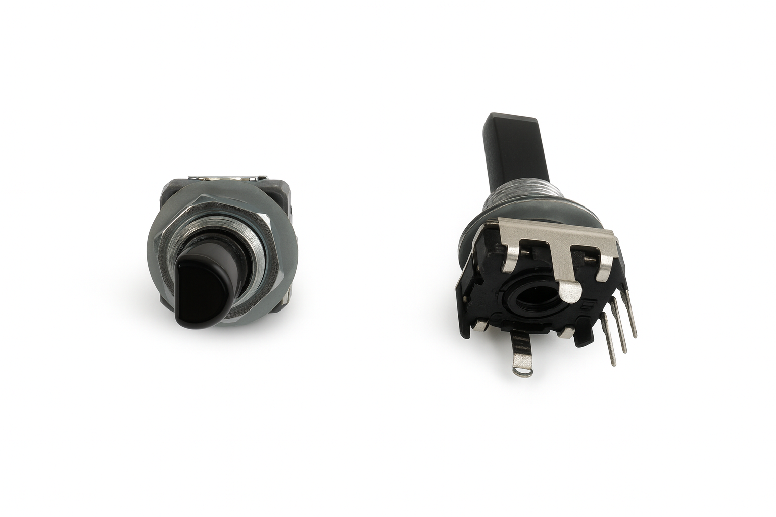 "Yaesu Q9000996 rotary encoder – black shaft with solder terminals for FT-991 and FT-991A transceivers"