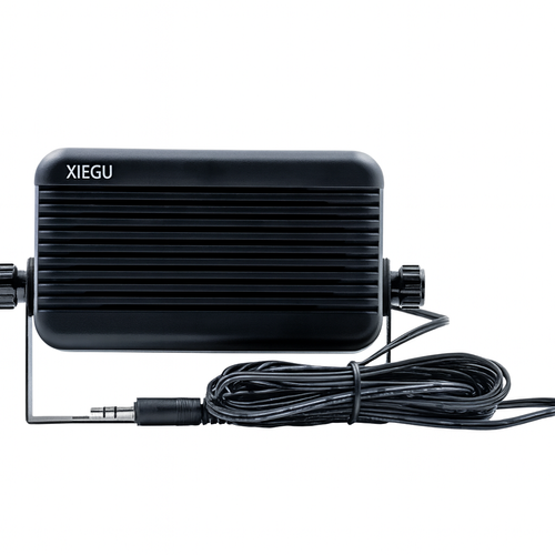 Xiegu GY03 external speaker with 3.5mm jack and mounting bracket