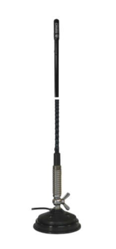 Sirio T3‑27MAG CB mobile antenna with MAG H12 magnetic mount”