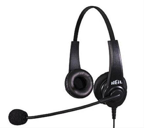 Heil Handie Talkie Headset – Lightweight Dual/Single Side Headset for Icom, Yaesu, Kenwood