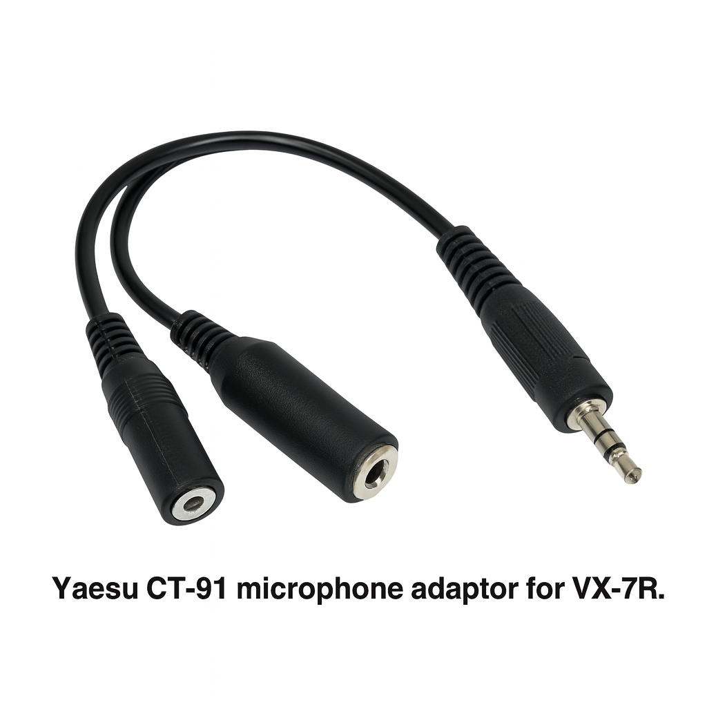 Yaesu CT‑91 Microphone Adaptor for VX‑7R – Radioworld UK