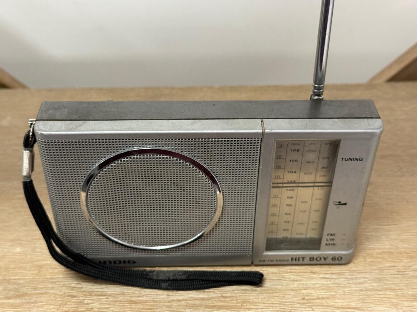 Grundig Hit Boy 60 branding detail