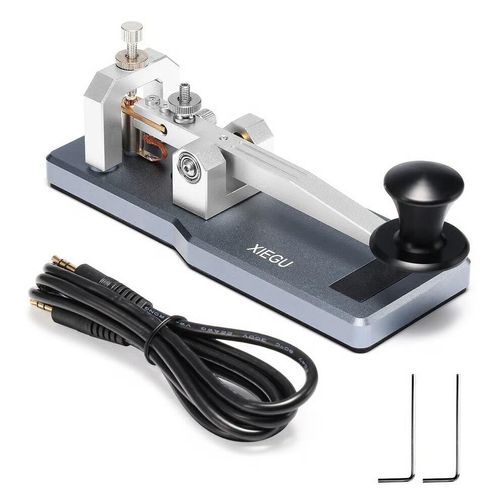 Xiegu VK-5 CW straight key manual Morse code key – Radioworld UK