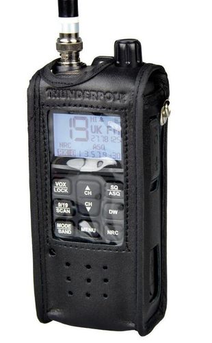 Thunderpole TX CB leather case Radioworld UK