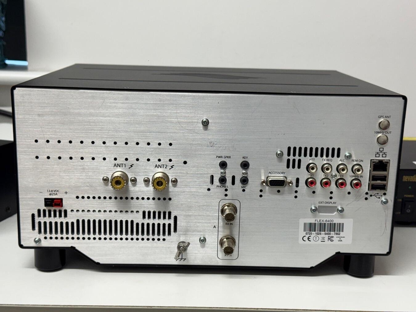 FLEX‑6400 SDR Radio with Accessories Supplied as Pictured