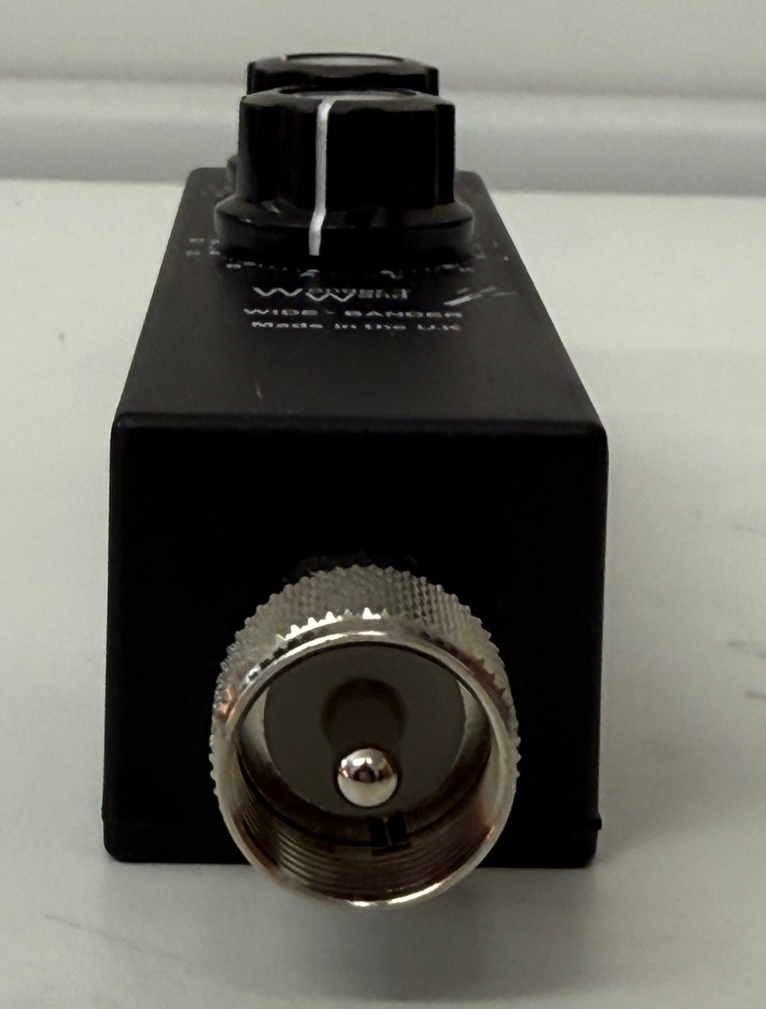 Wonderwand Widebander MK2 inline wideband antenna for portable amateur radio operation 1.8–432 MHz