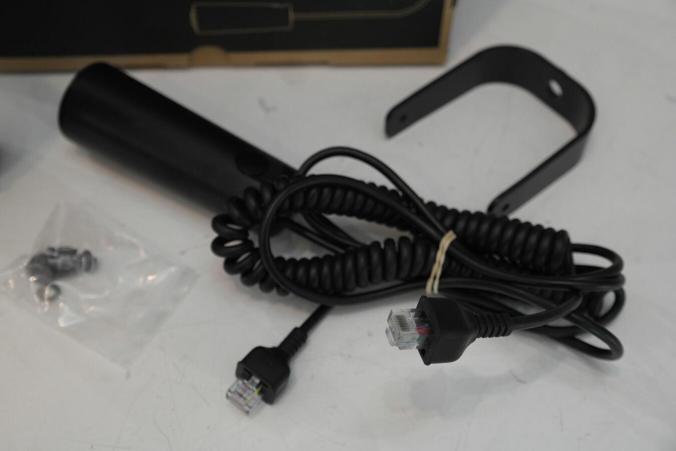 Yaesu M-90MS communications microphone grille close up