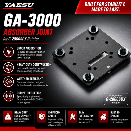 Yaesu GA‑3000 Absorber Joint for G‑2800SDX Rotator