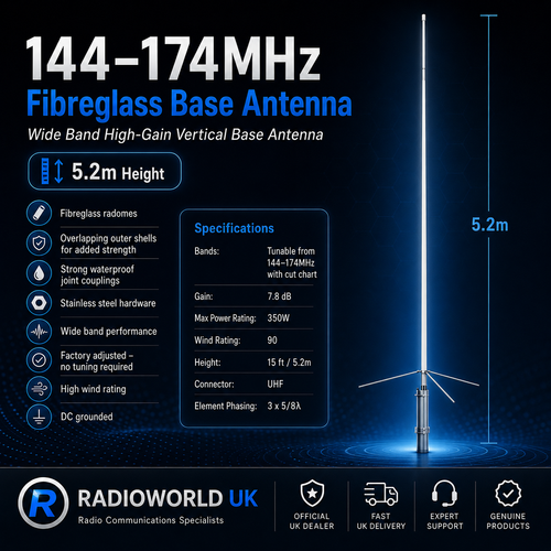 Diamond F-23H Monoband Base Station Antenna - Radioworld UK