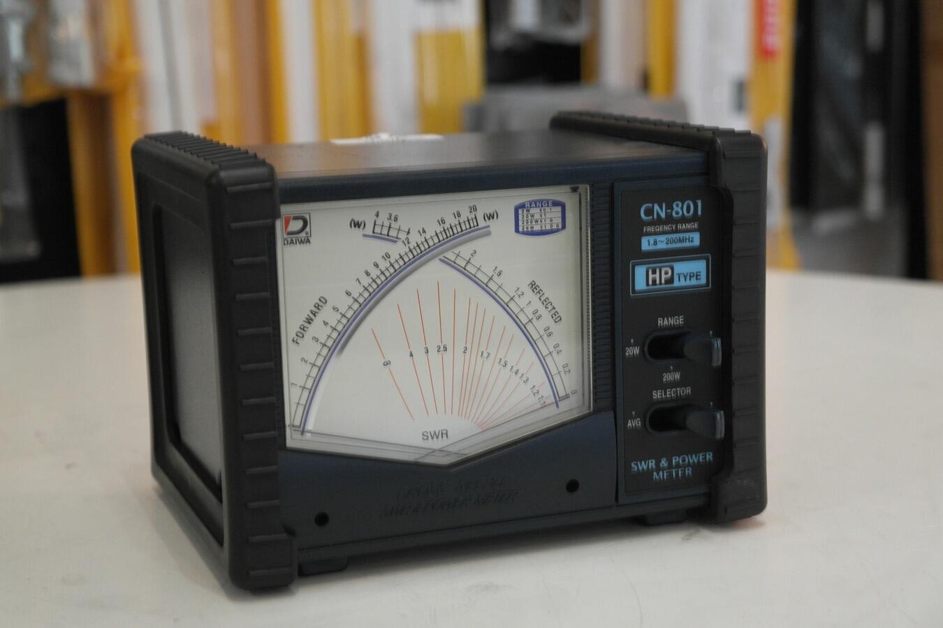 Daiwa CN-801HP analogue forward reflected power display