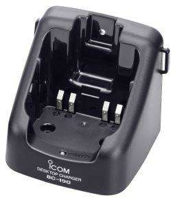 Icom BC-190 microprocessor-controlled smart charger.