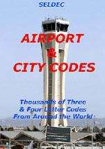 Image of AIRPORT & CITY CODES - A book listing Airport and City codes