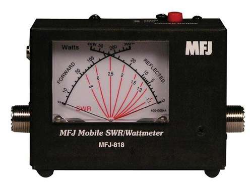 Mfj-818 ruggedized flat mobile swr , wattmeter