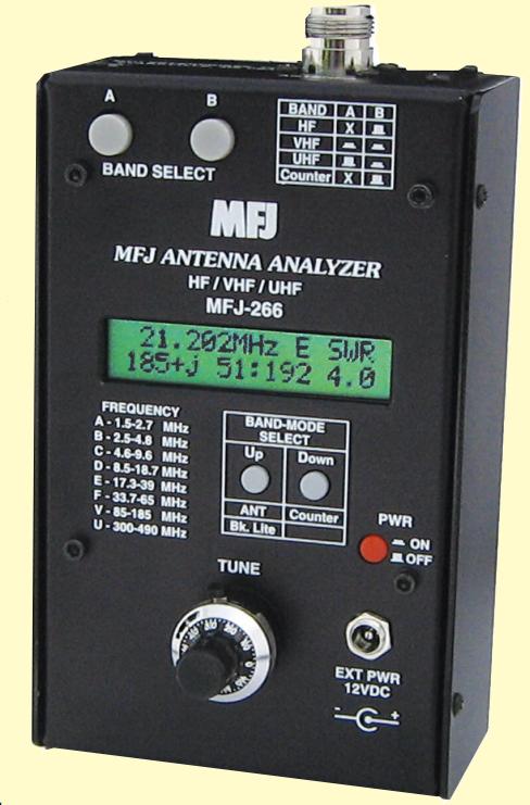 Mfj-266 antenna analyzers