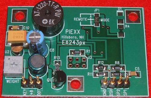 Ic-ex243 px iambic keyer for ic-735, ic-745, ic-740 and ic-970