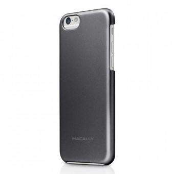 Macally case iphone 6 alumsnap black metallic