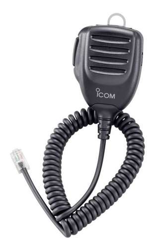 Icom hm-198 hand microphone.