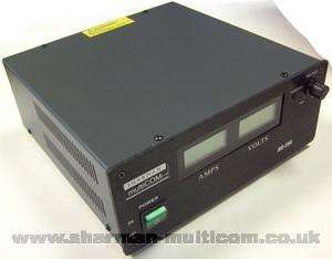 Sharman sm25-d switch mode 25 amp power supply with meters